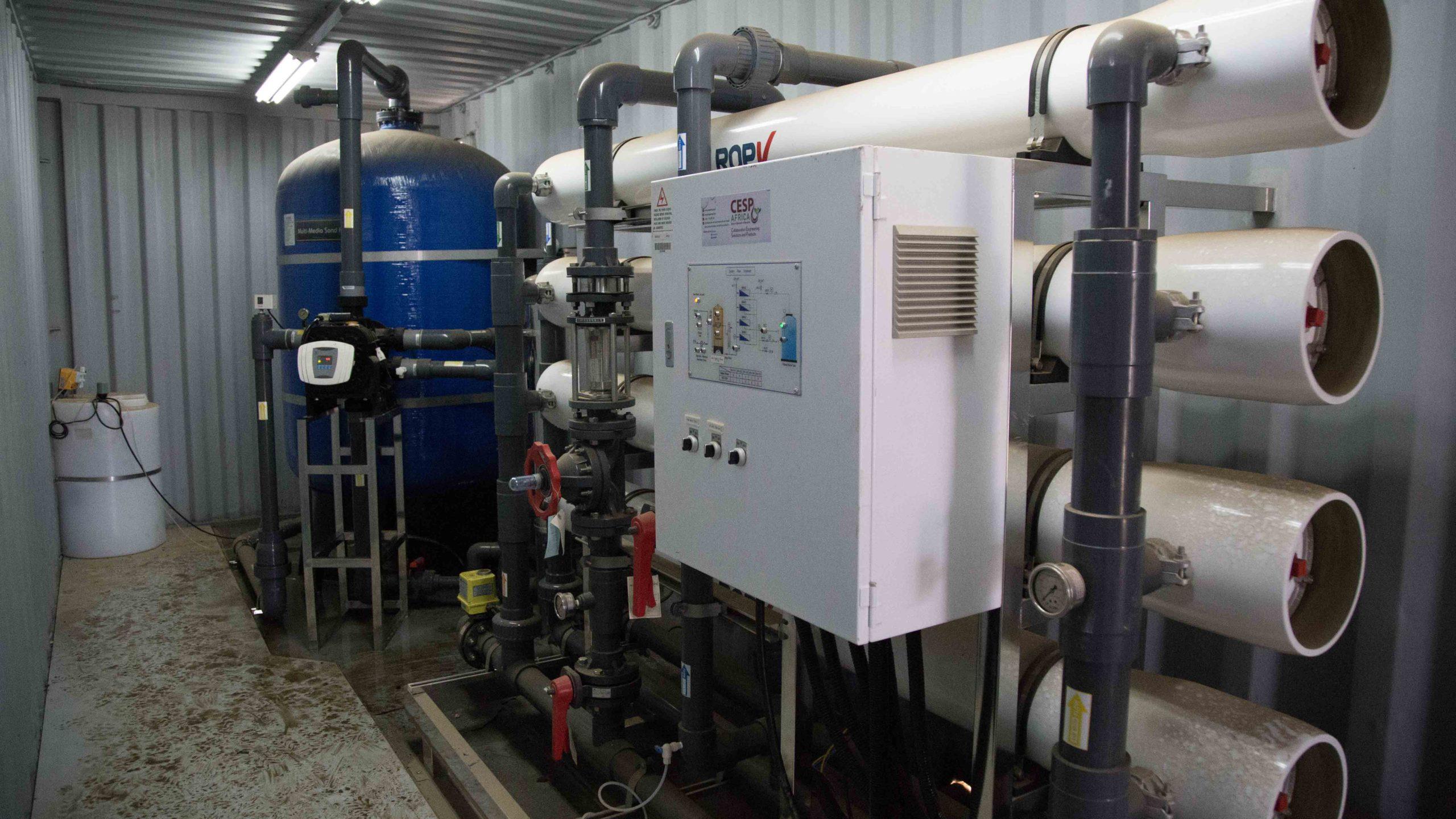 commercial water treatment system